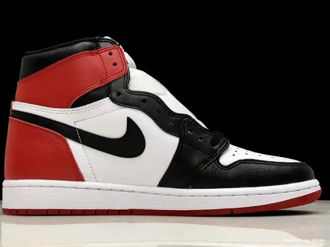 Rep 555088-125 Black Retro Jordan Air Toe 1 0510